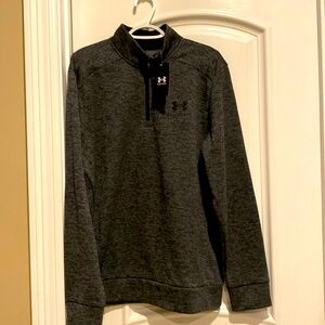 NWT Men’s Under Armour Fleece Twist 1/4 Zip Pullover - Size L